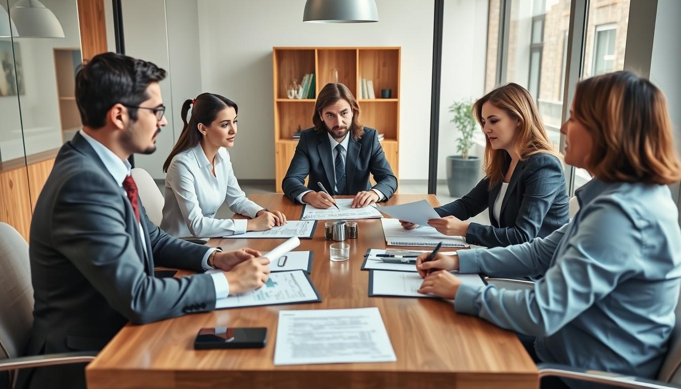 Final closing preparations for a real estate deal